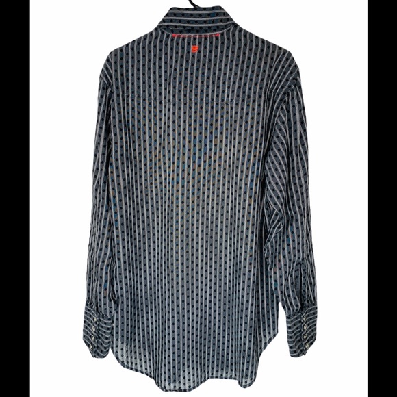 Robert Graham Men’s XL Long Sleeve Shirt Vegas - Picture 2 of 12